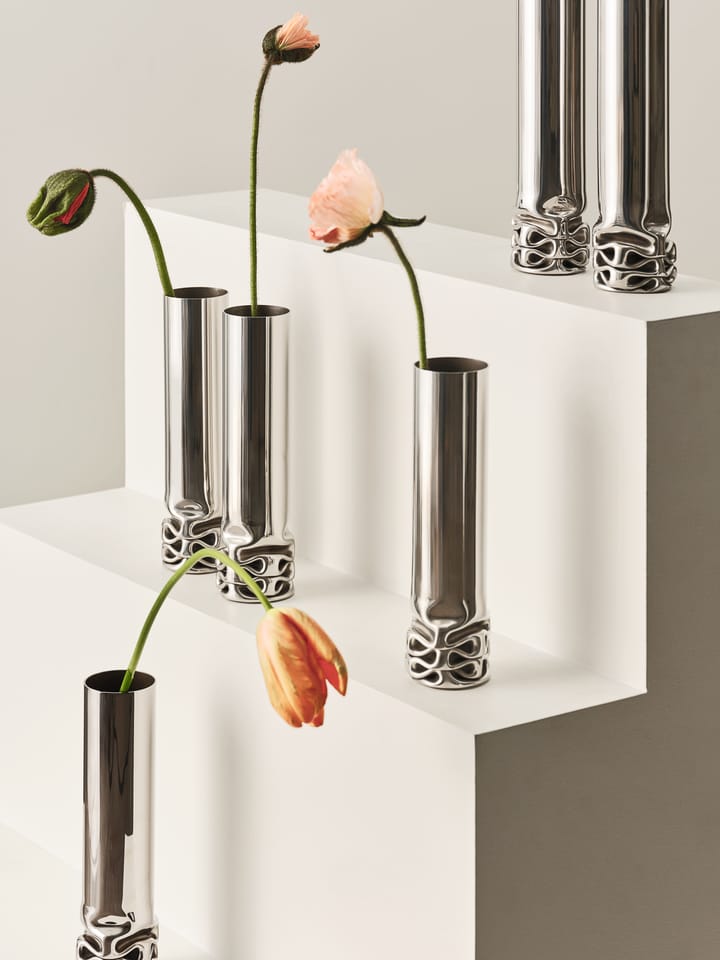 Hydraulic vase 25 cm - Stainless Steel - Design House Stockholm