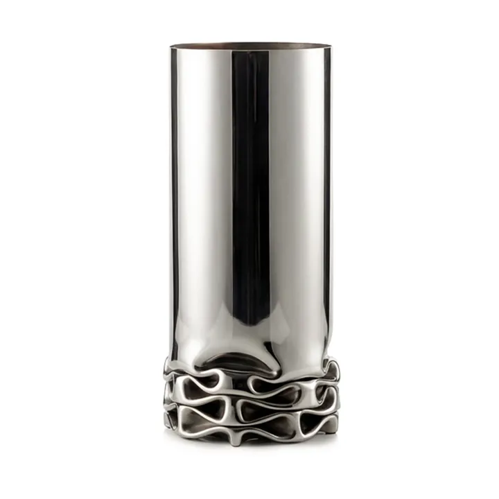 Hydraulic vase  - Stainless steel, 33 cm - Design House Stockholm
