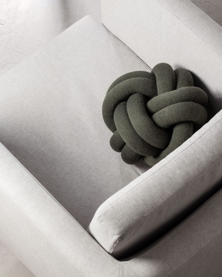 Knot pude - Forest green - Design House Stockholm