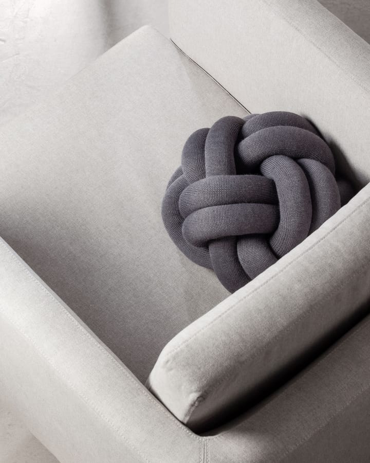 Knot pude, grå Design House Stockholm