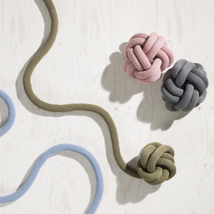 Knot pude, grå Design House Stockholm
