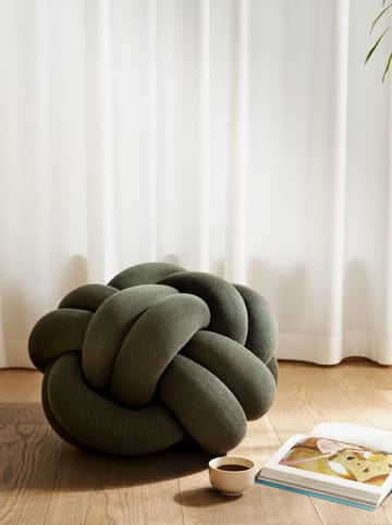 Knot pude M - Forest Green - Design House Stockholm