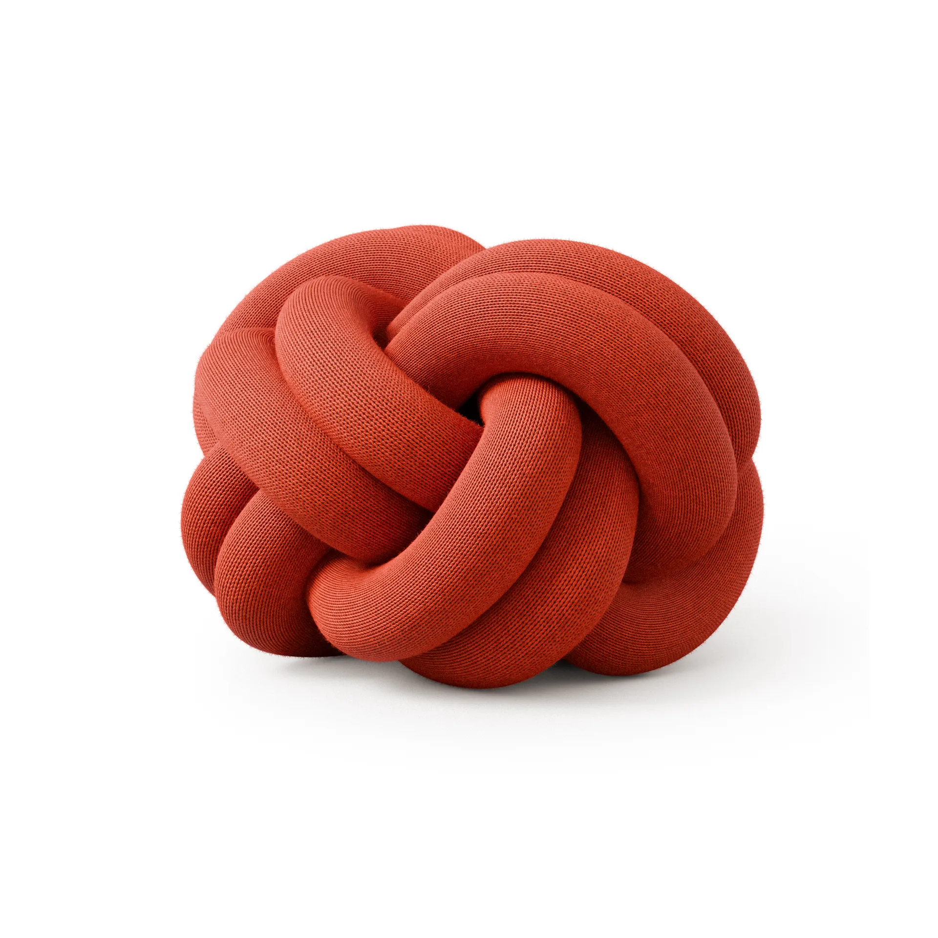 Knot pude, Orange red Design House Stockholm