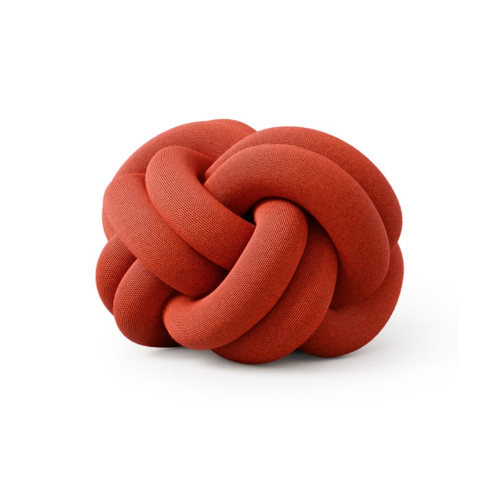 Knot pude - Orange red - Design House Stockholm