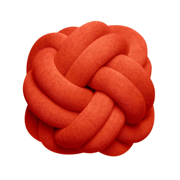 Knot pude - Tomato red - Design House Stockholm