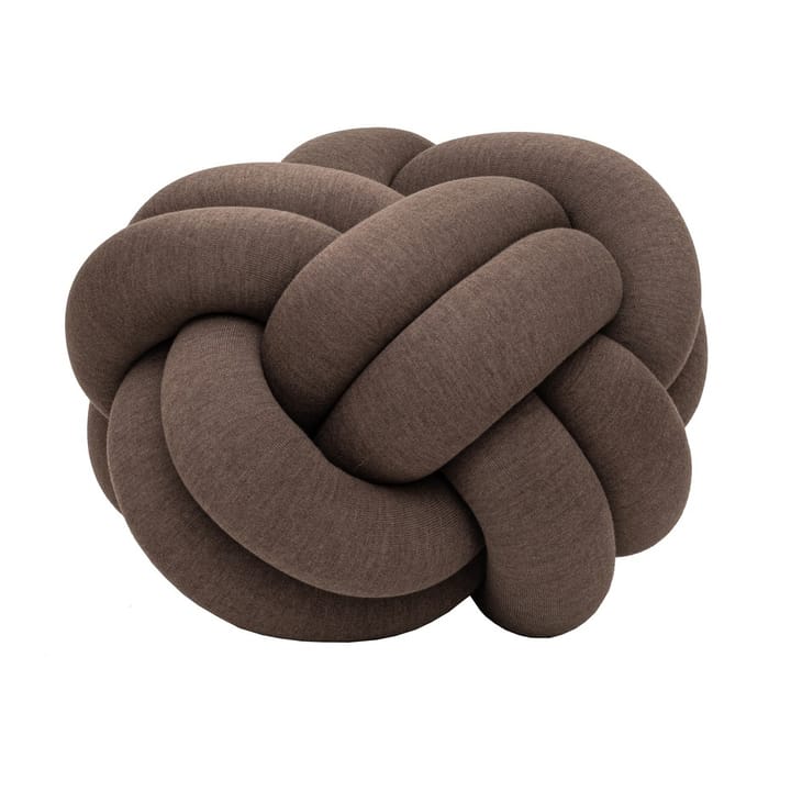 Knot pude XL - Brown - Design House Stockholm