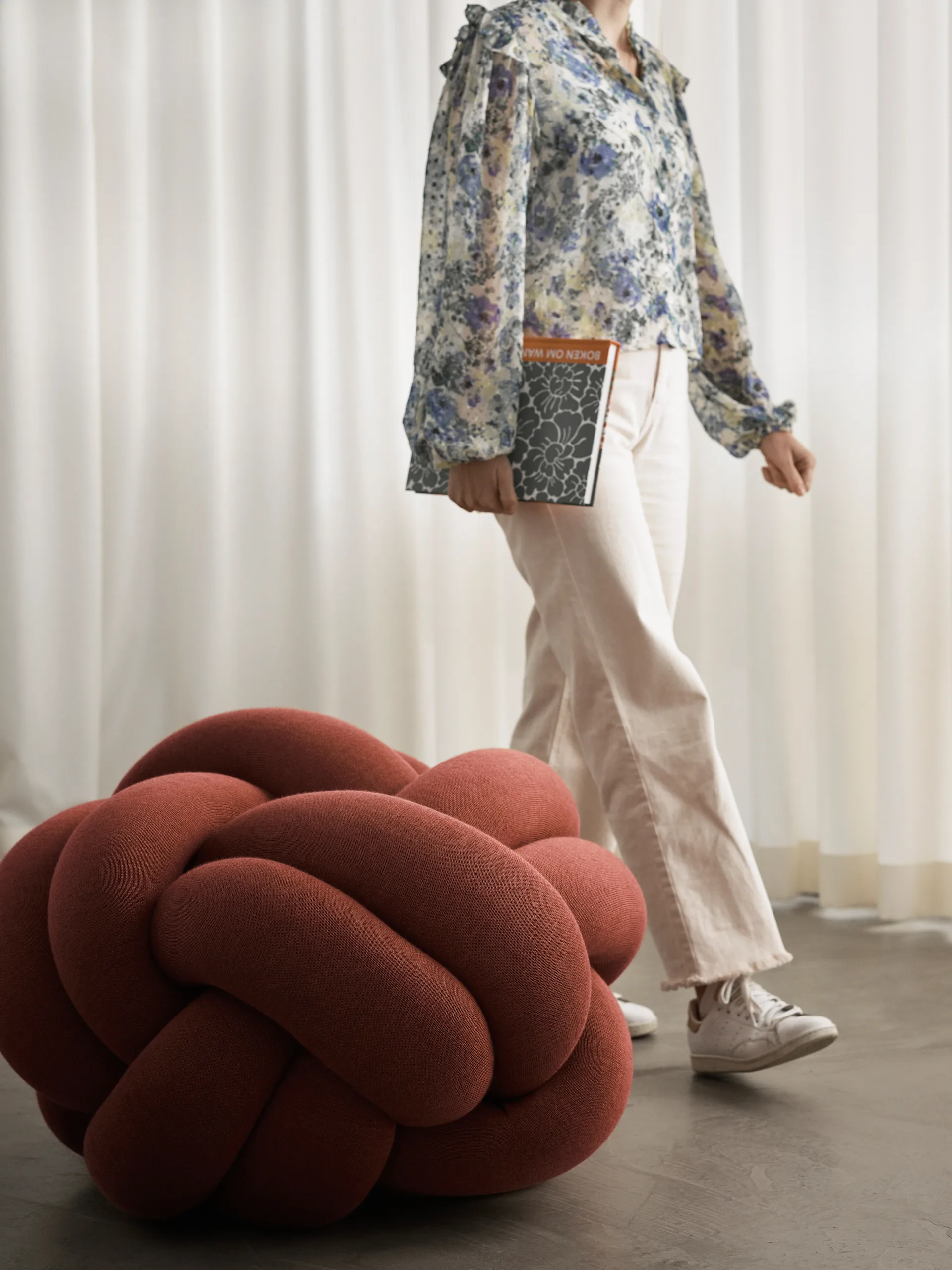 Knot pude XL, Ochre Design House Stockholm