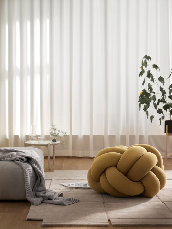 Knot pude XL, Yellow Design House Stockholm