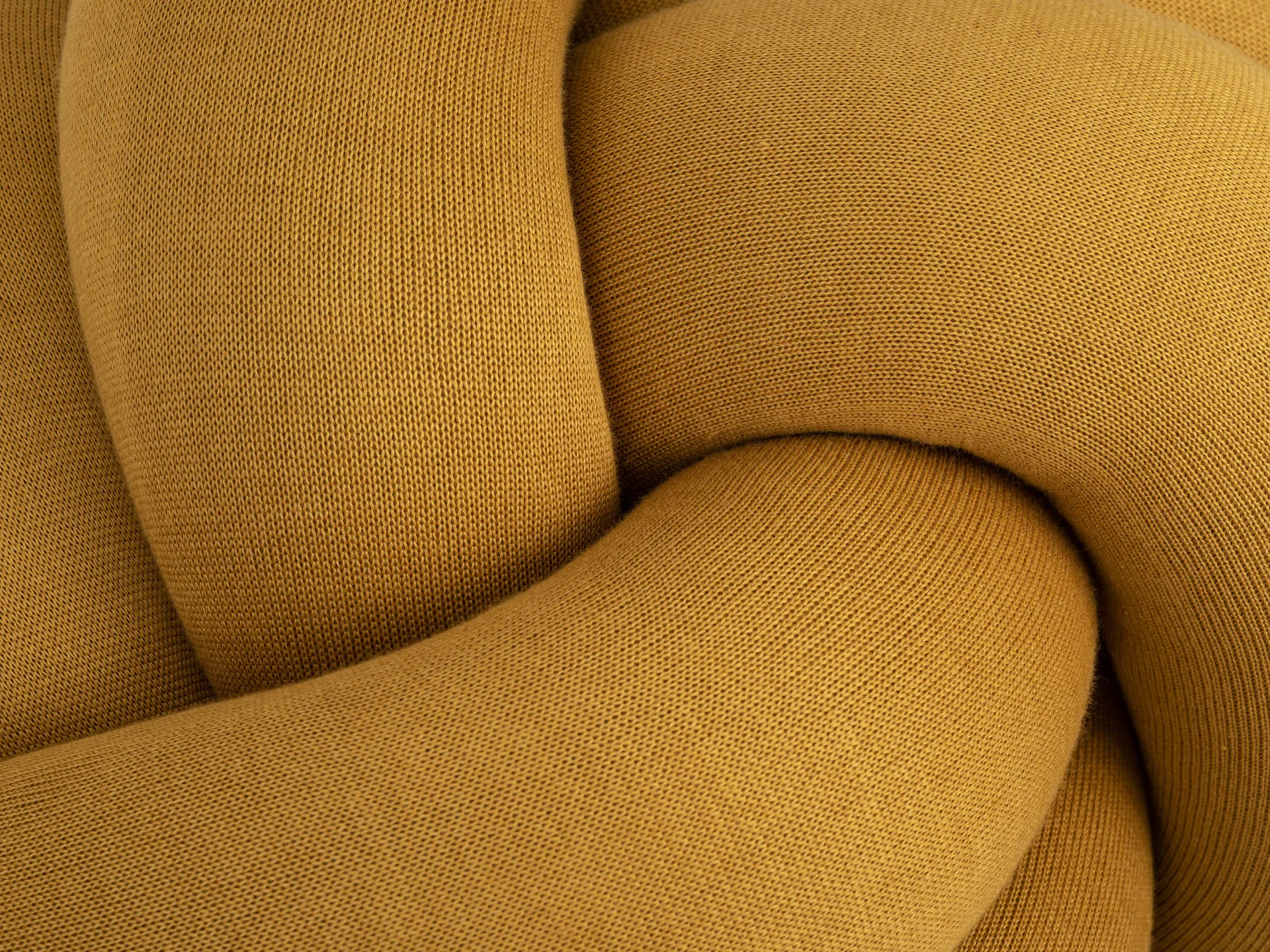 Knot pude XL, Yellow Design House Stockholm