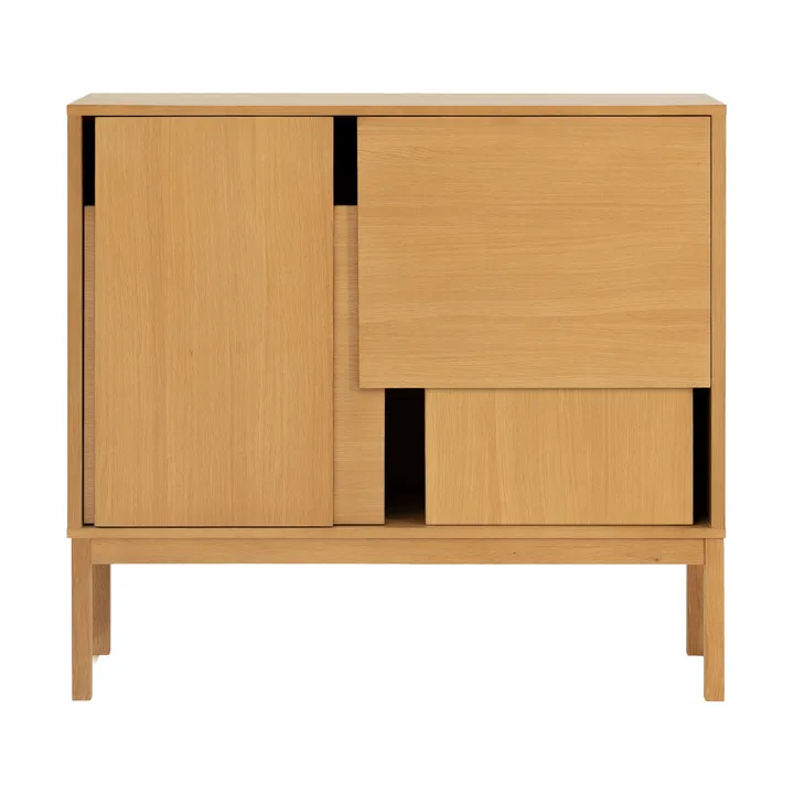 Layer sideboard - Eg, 120x110, med ben - Design House Stockholm