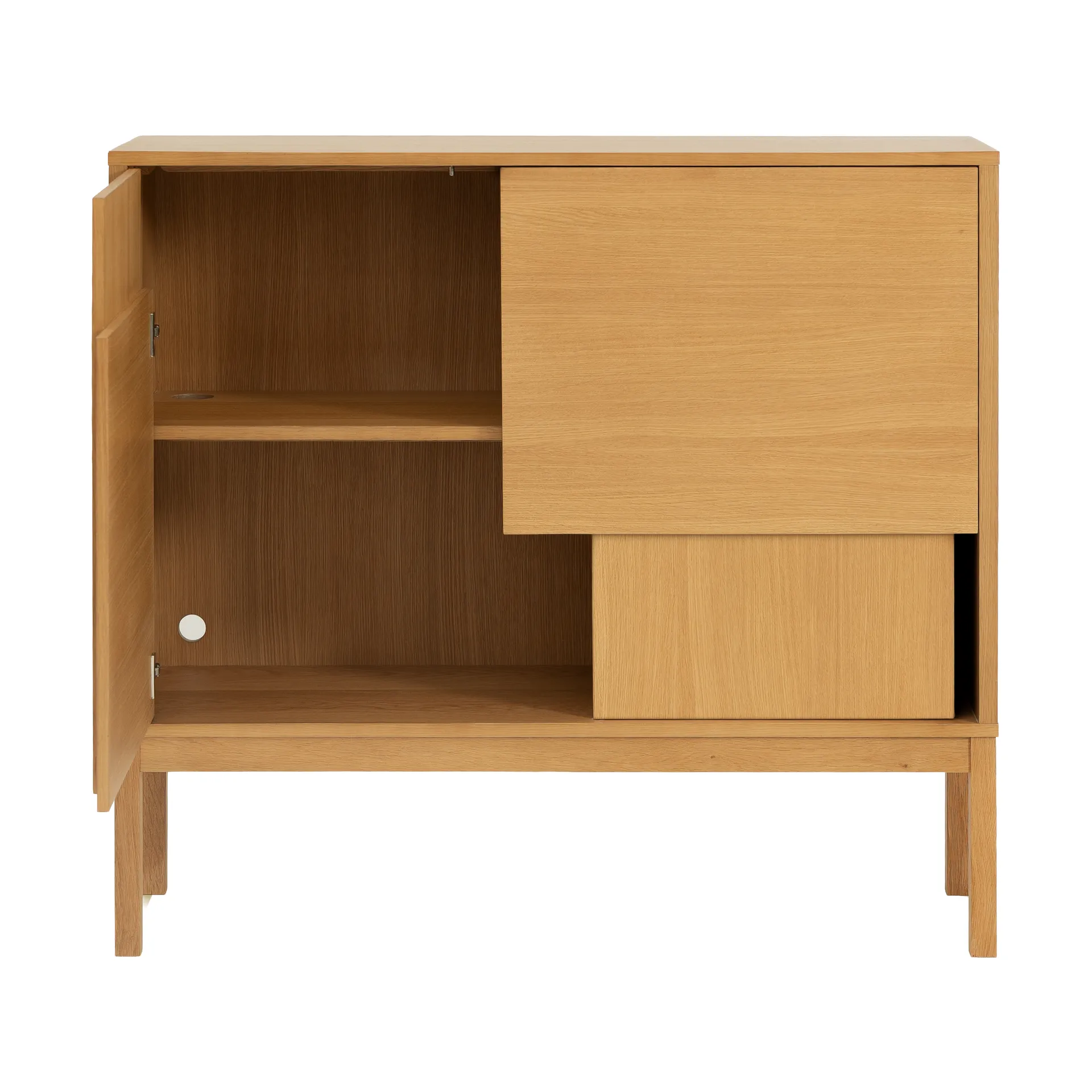 Layer sideboard, Eg, 120x110, med ben Design House Stockholm