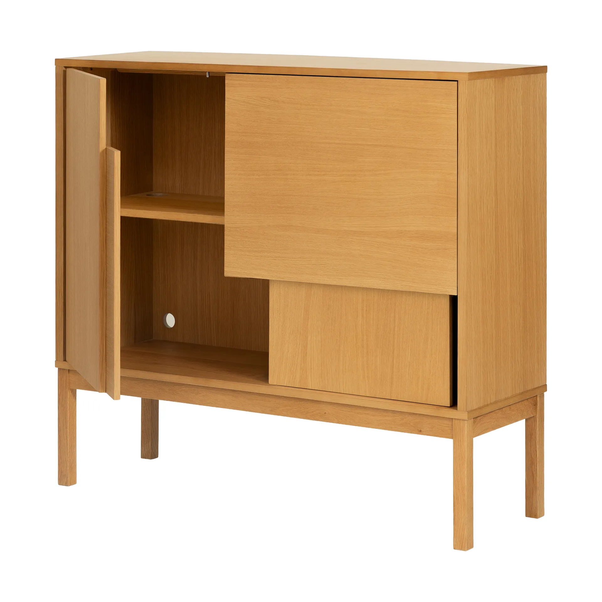 Layer sideboard, Eg, 120x110, med ben Design House Stockholm