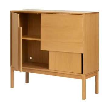 Layer sideboard - Eg, 120x110, med ben - Design House Stockholm
