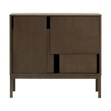Layer sideboard - Mørk eg, 120x110, med ben - Design House Stockholm
