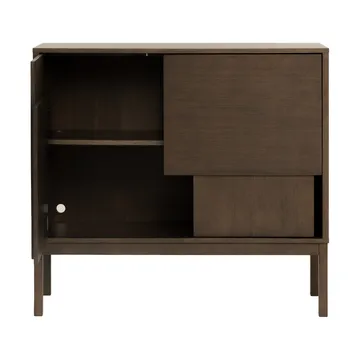 Layer sideboard - Mørk eg, 120x110, med ben - Design House Stockholm