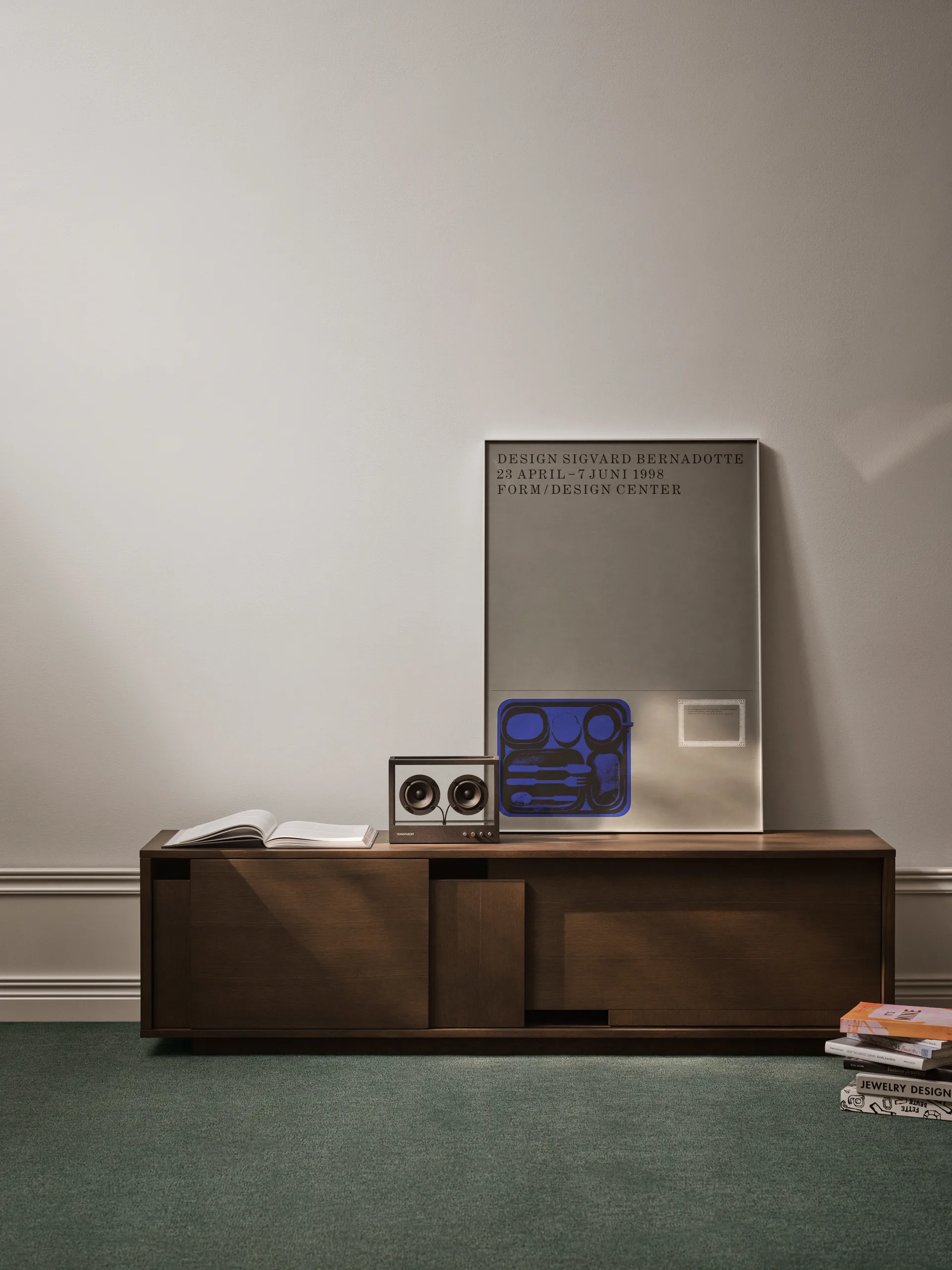 Layer sideboard, Mørk eg, 180x51 cm Design House Stockholm