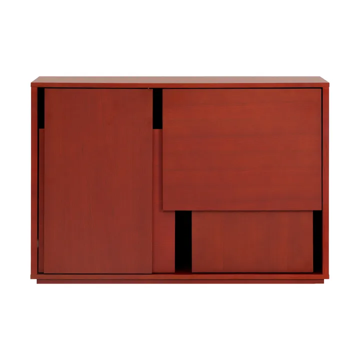 Layer sideboard - Red, 120×82 cm - Design House Stockholm