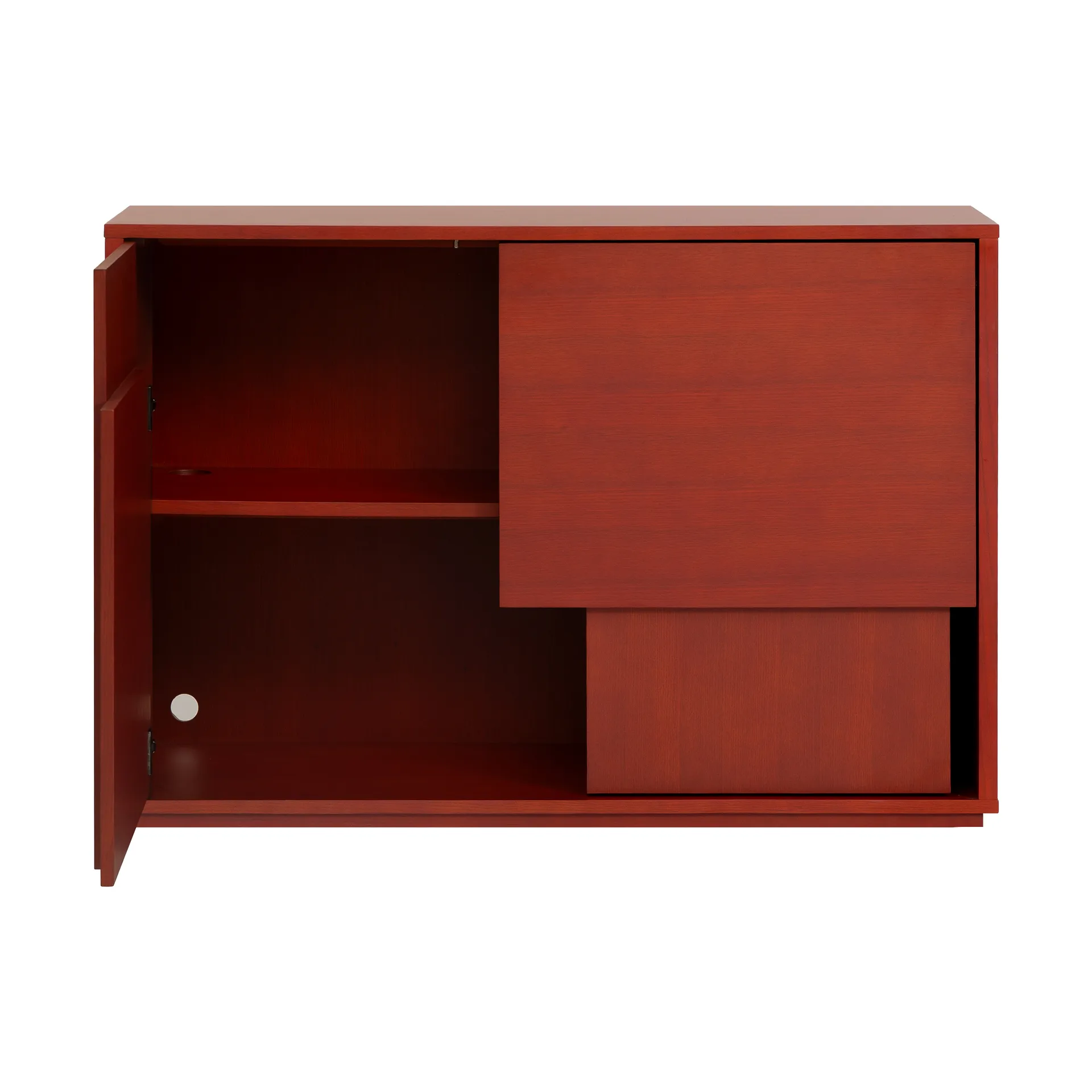 Layer sideboard, Red, 120×82 cm Design House Stockholm