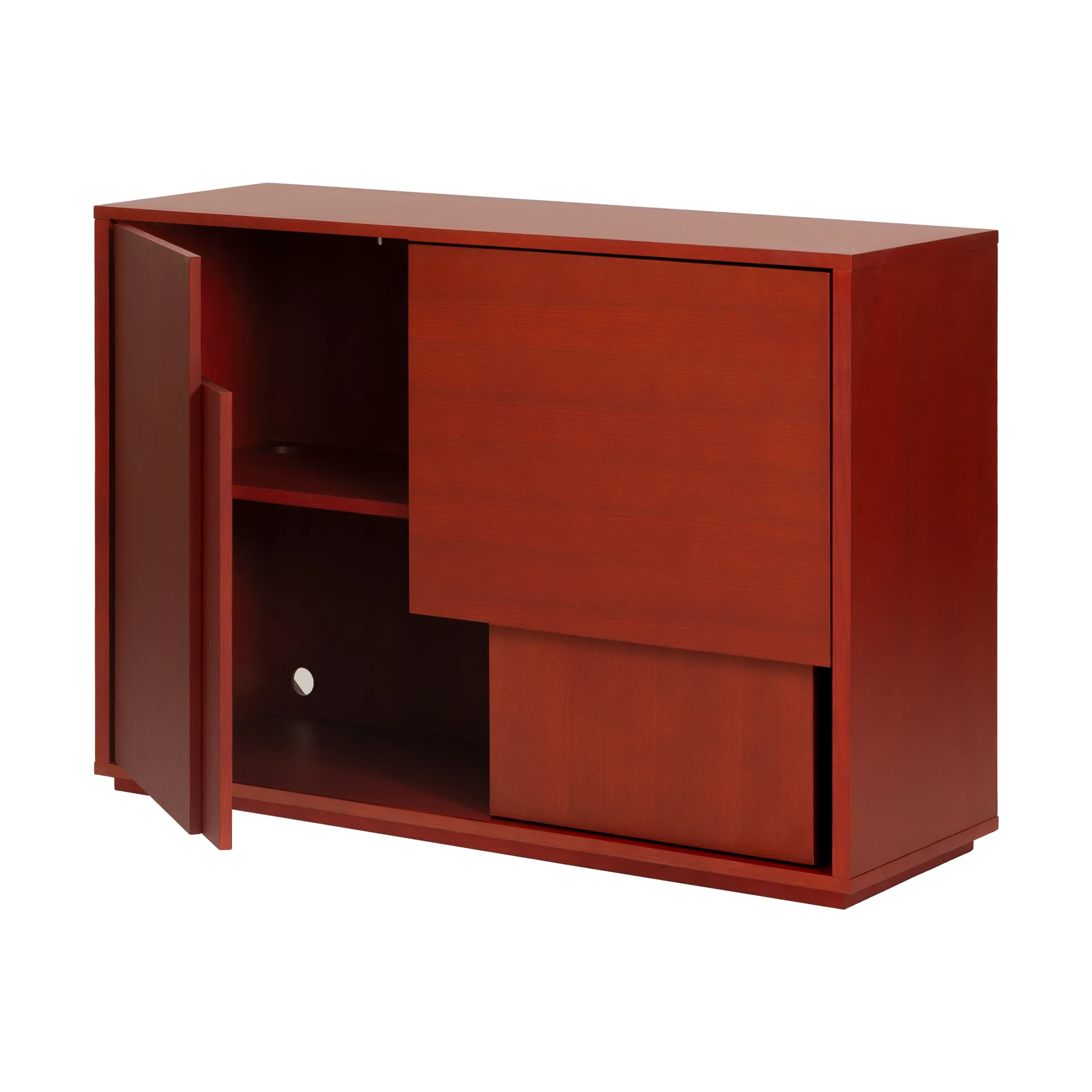 Layer sideboard, Red, 120×82 cm Design House Stockholm