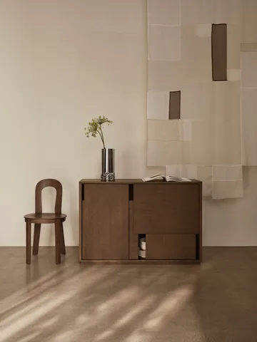 Layer sideboard - Red, 120×82 cm - Design House Stockholm