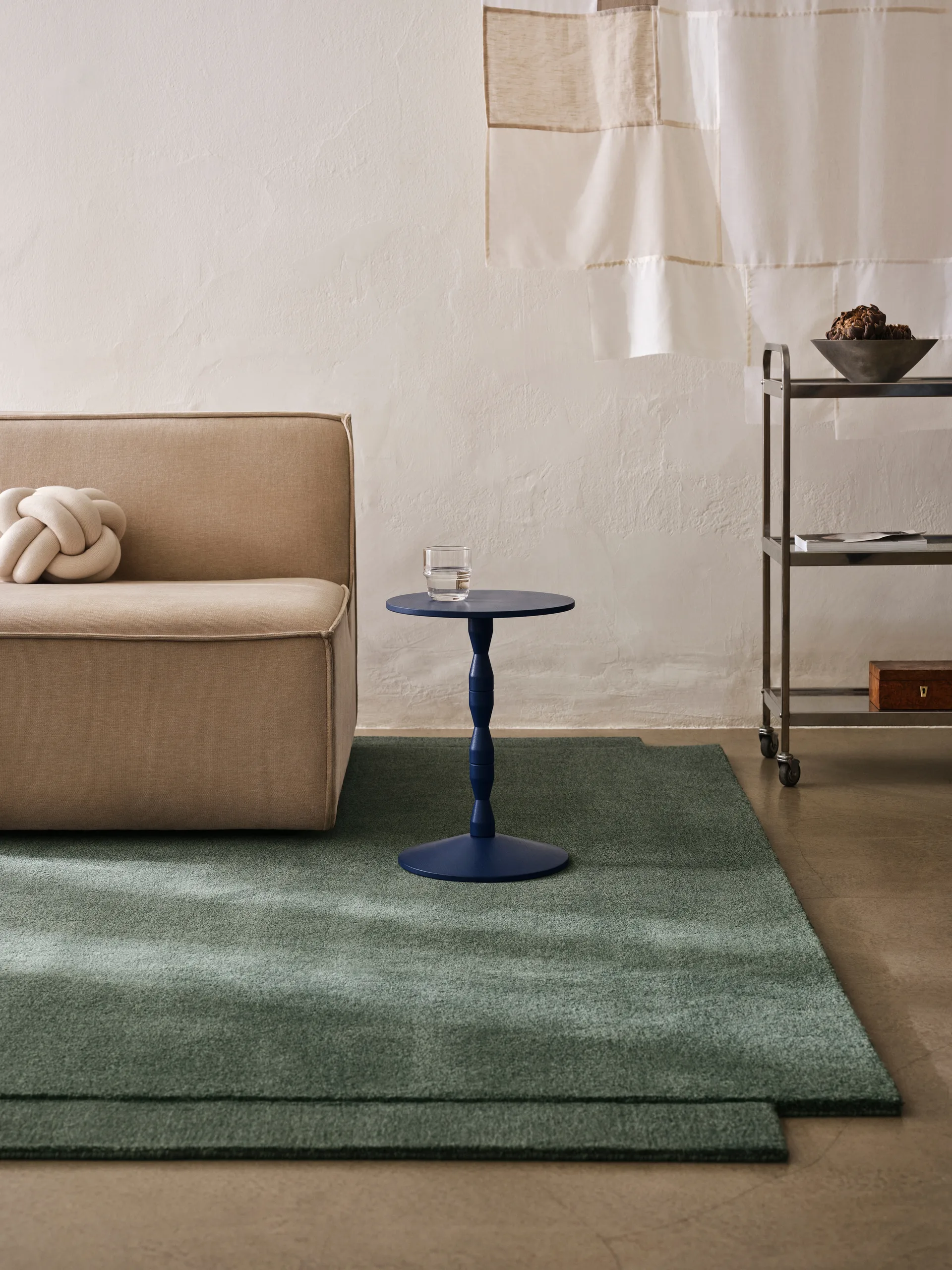 Level tæppe, 250x350 cm green Design House Stockholm