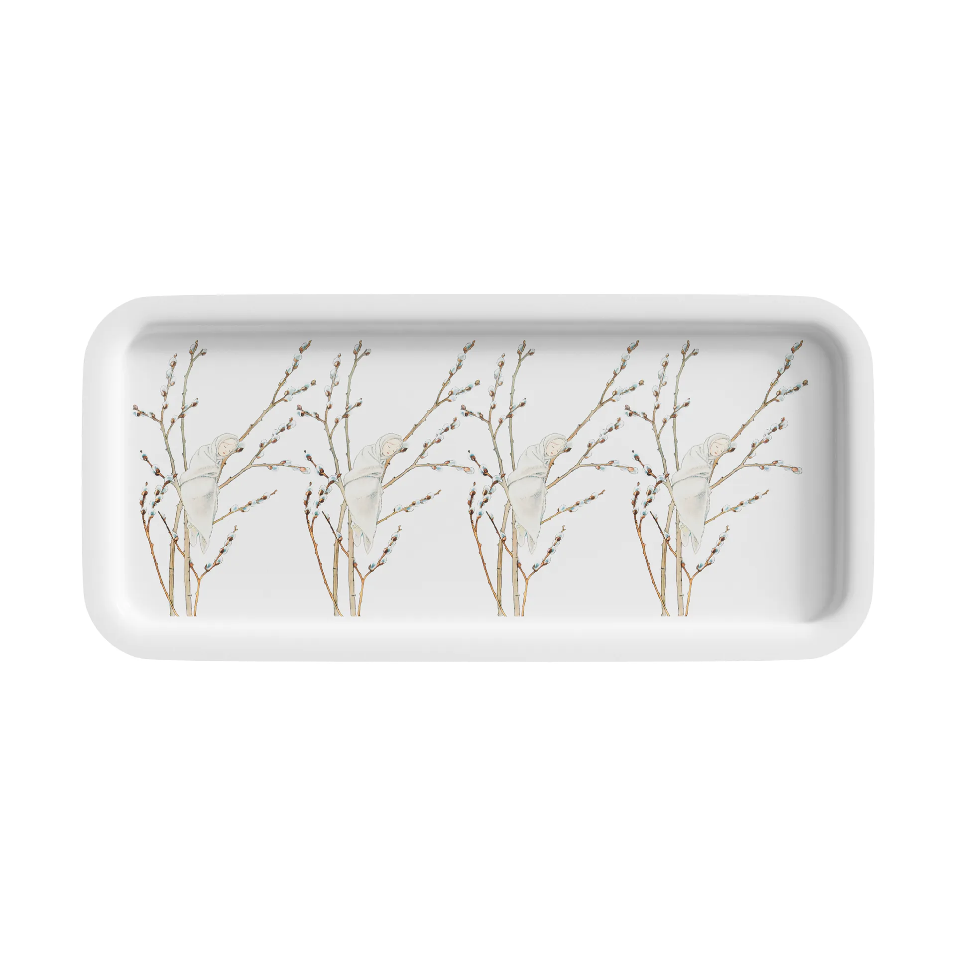 Little Willow bakke 28x13 cm, Hvid Design House Stockholm