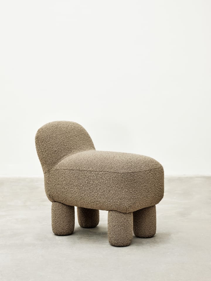 Lulu siddepuf 36x65 cm, Brown Design House Stockholm