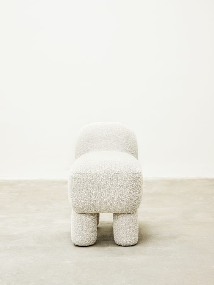 Lulu siddepuf 36x65 cm, Cream Design House Stockholm
