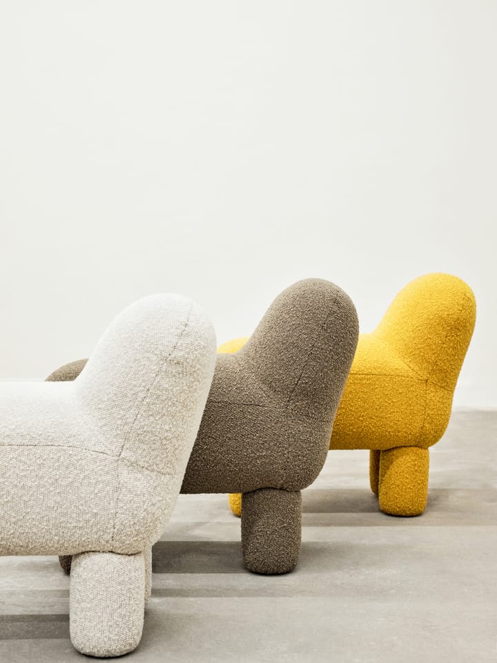 Lulu siddepuf 36x65 cm, Cream Design House Stockholm