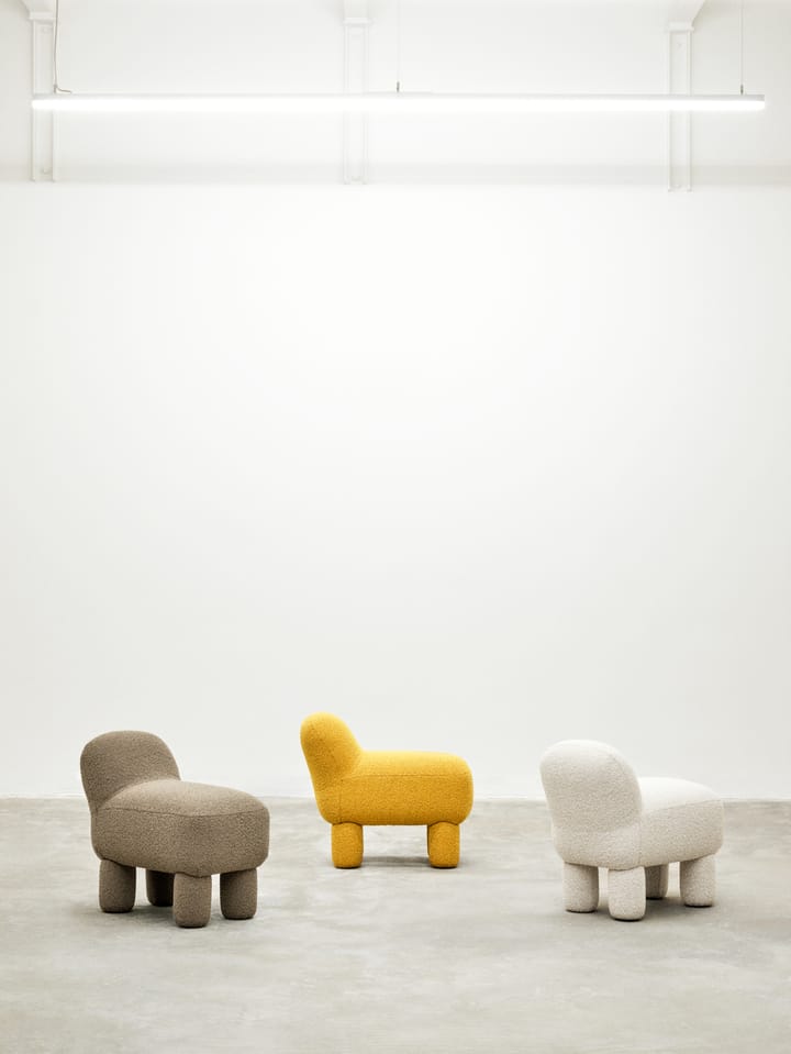 Lulu siddepuf 36x65 cm, Cream Design House Stockholm