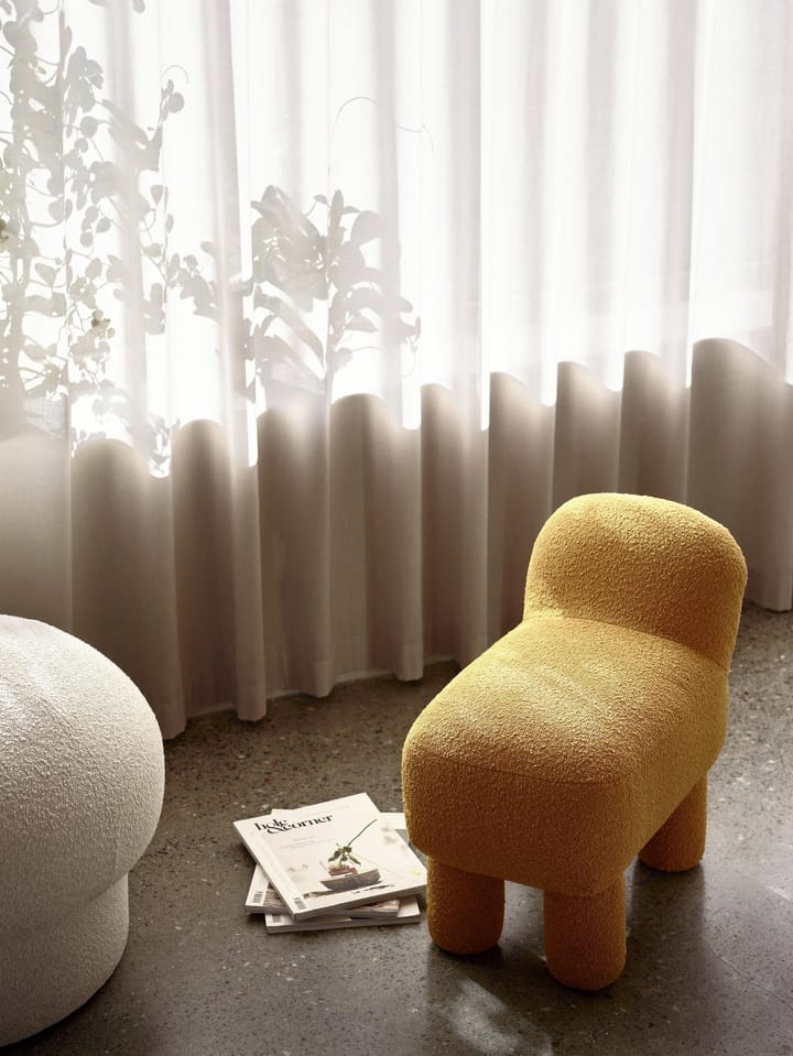 Lulu siddepuf 36x65 cm, Yellow Design House Stockholm