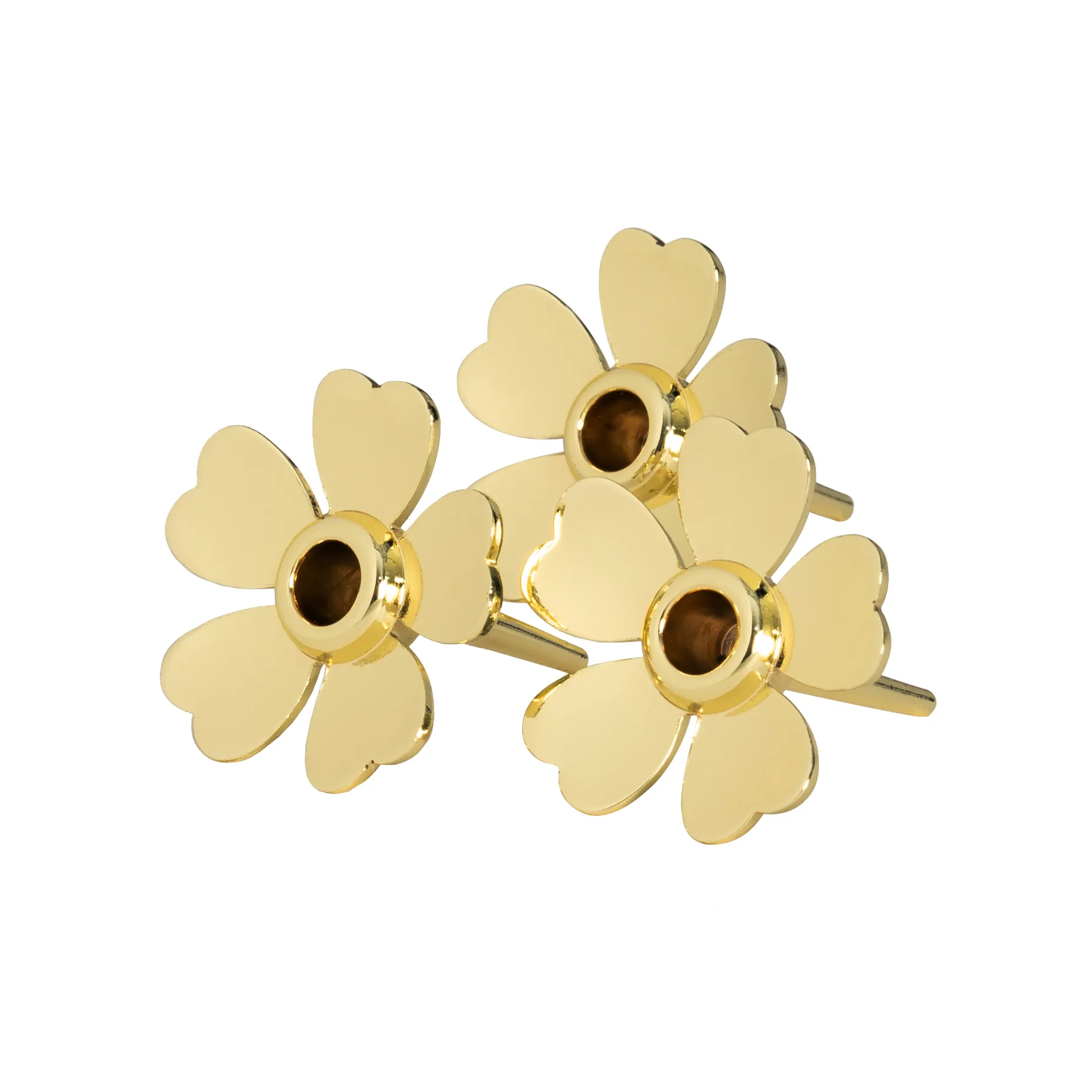 Me to You lysholder 3-pak, Guld Design House Stockholm