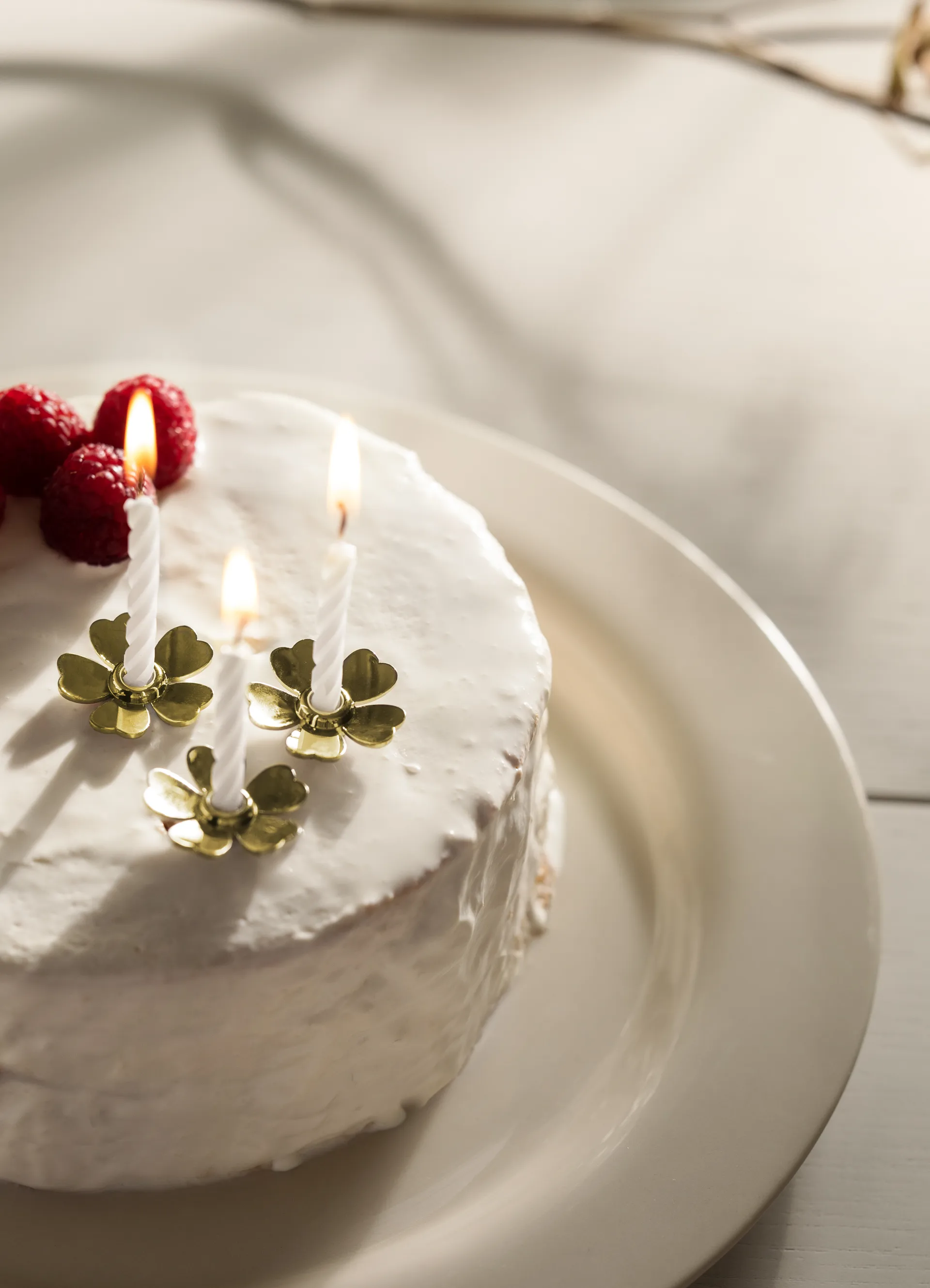 Me to You lysholder 3-pak, Guld Design House Stockholm