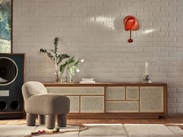Mellow Clock vægur - Red - Design House Stockholm