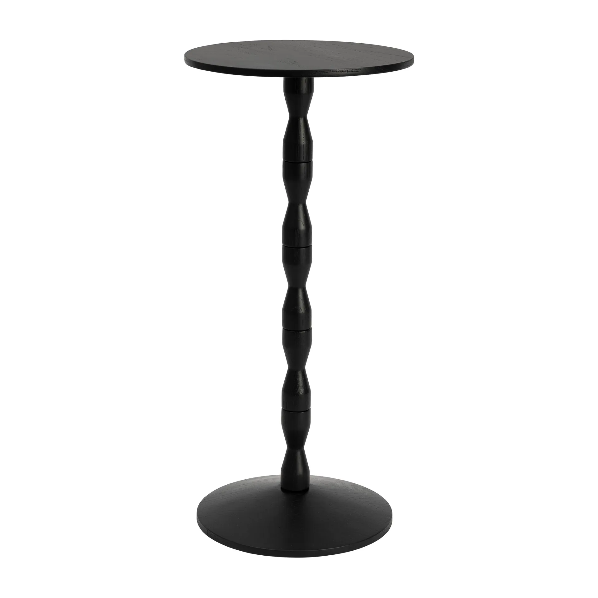 Pedestal bord Ø31x67,5 cm, Black Design House Stockholm