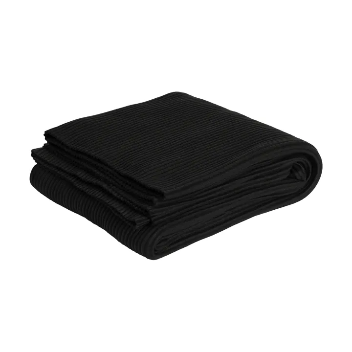 Pleece plaid 140x160 cm - Sort - Design House Stockholm