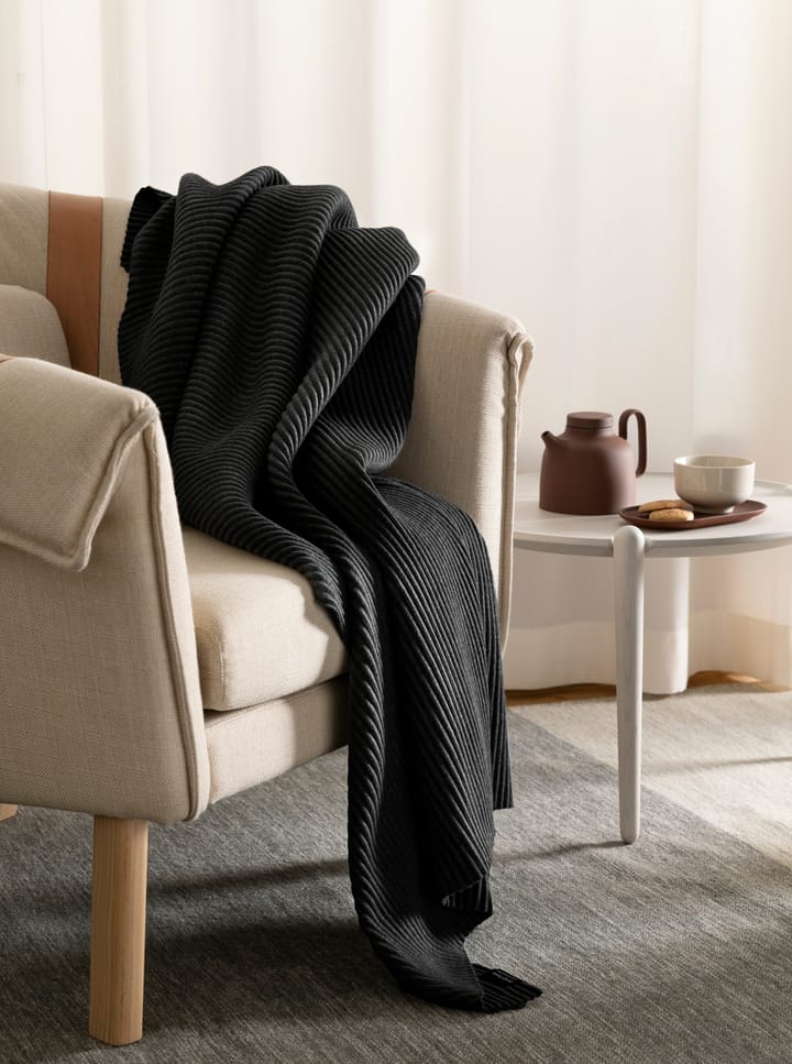 Pleece plaid 140x170 cm, Sort Design House Stockholm