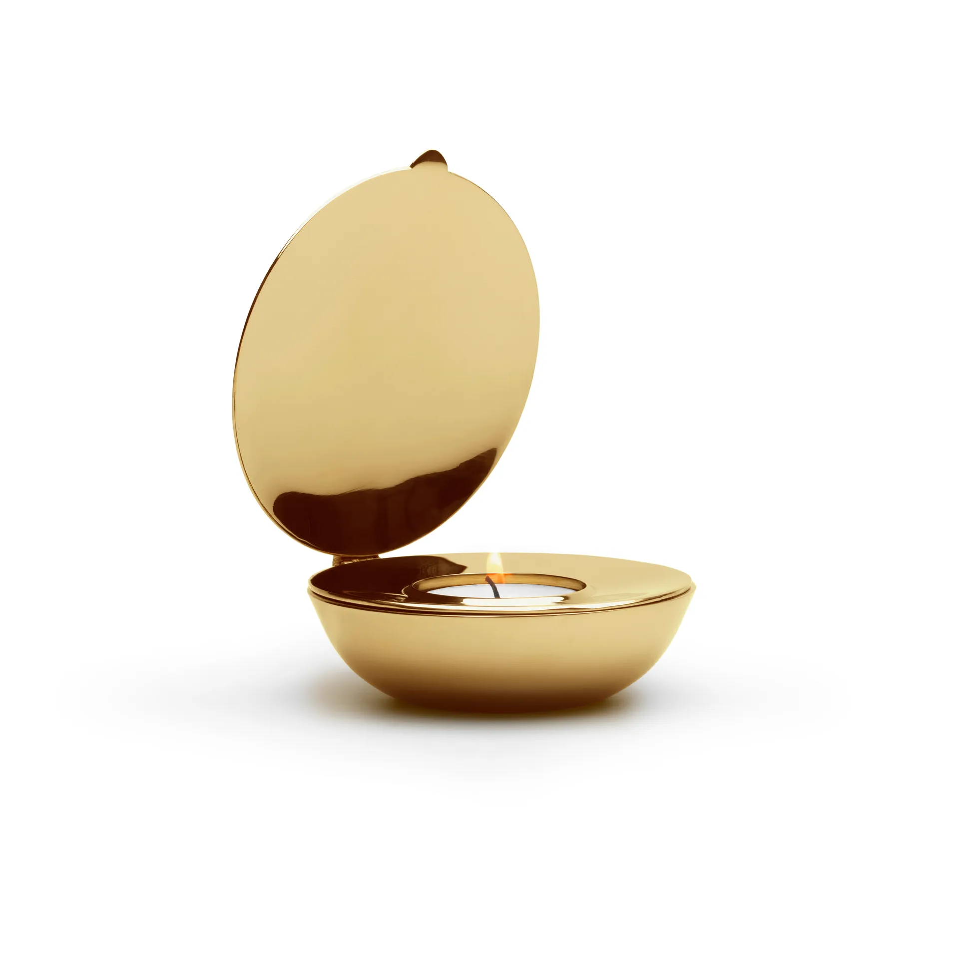 Shell lysestage, messing Design House Stockholm