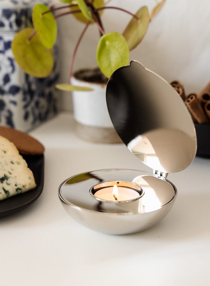 Shell lysestage, nikcel Design House Stockholm