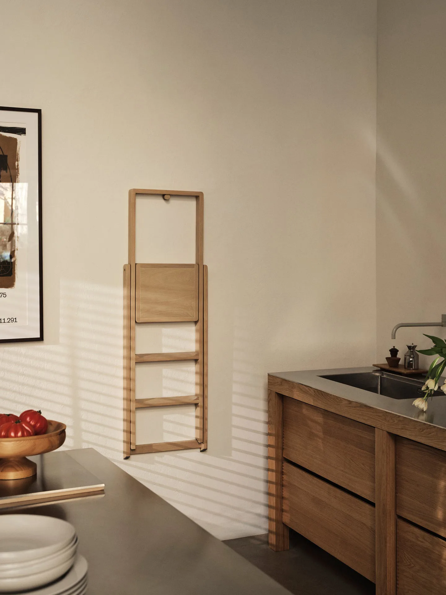 Step stige, Light oak Design House Stockholm