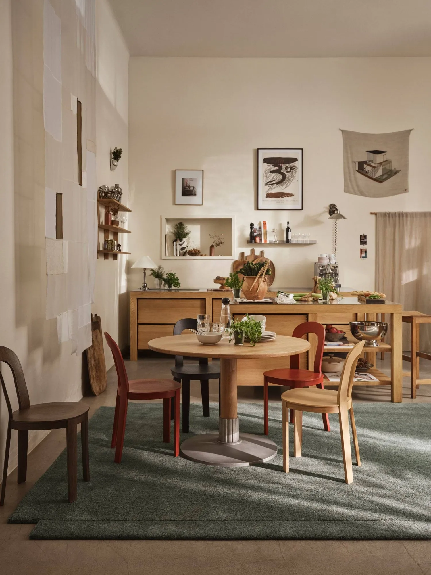 Tock Table spisebord, Eg, Ø110x76 cm Design House Stockholm