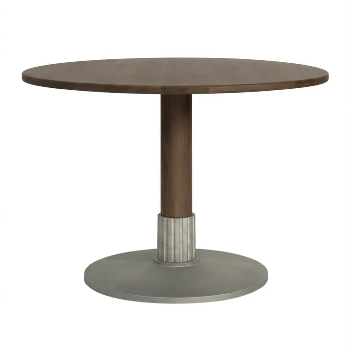 Tock Table spisebord - Mørk eg, Ø110x76 cm - Design House Stockholm