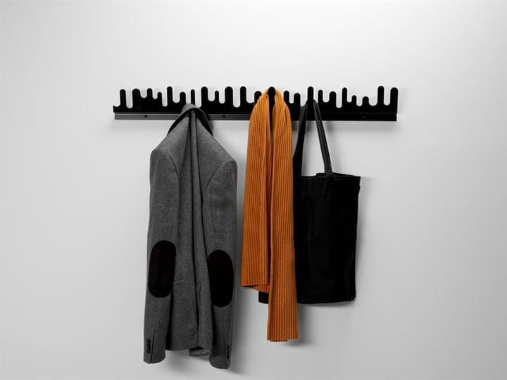 Wave knagerække, Sort Design House Stockholm