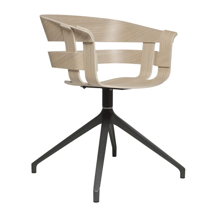 Wick Chair kontorstol - eg-grå metalben - Design House Stockholm