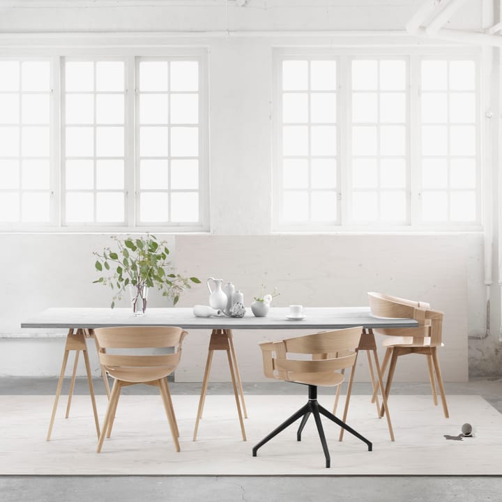 Wick Chair stol, eg-Egetræsben Design House Stockholm