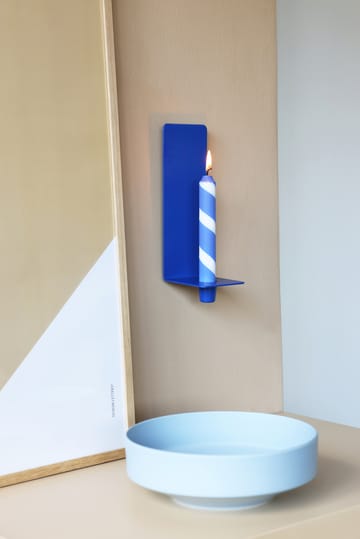Cosy up væglysestage 25 cm - Cobalt - Design Letters