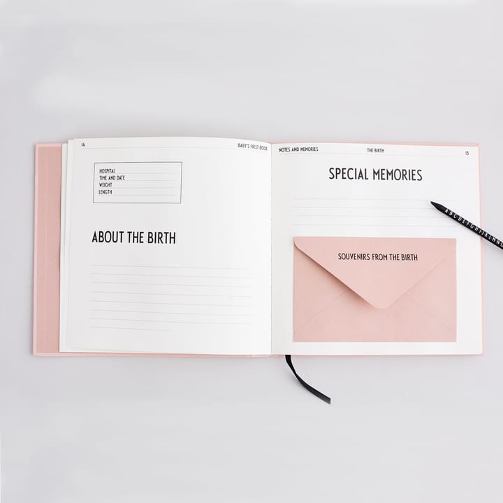 Design Letters Babys first book, nude Design Letters