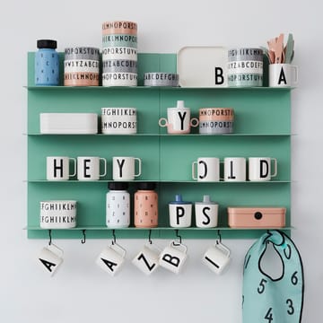 Design Letters børnebestik melamin - Nude - Design Letters