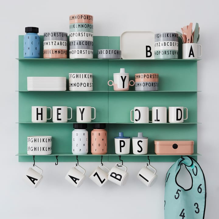 Design Letters børnebestik melamin, Nude Design Letters