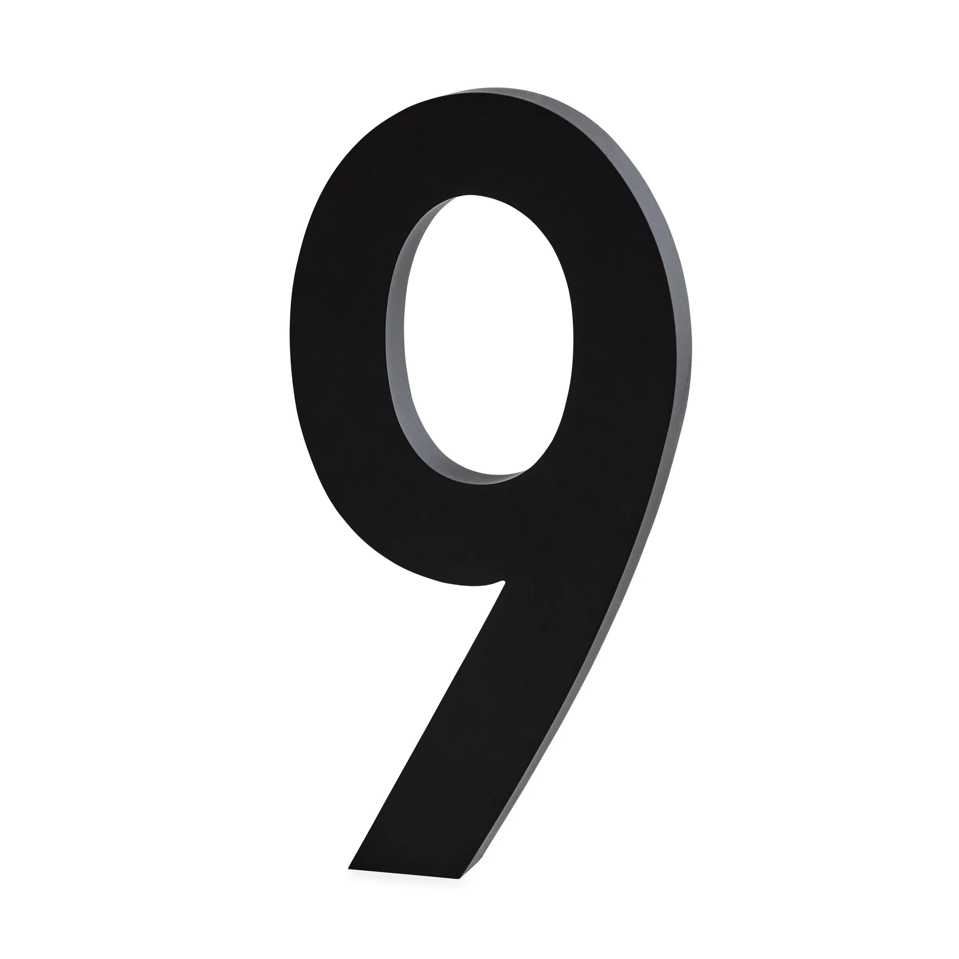 Design Letters cifre aluminium 100 mm, 9 Design Letters